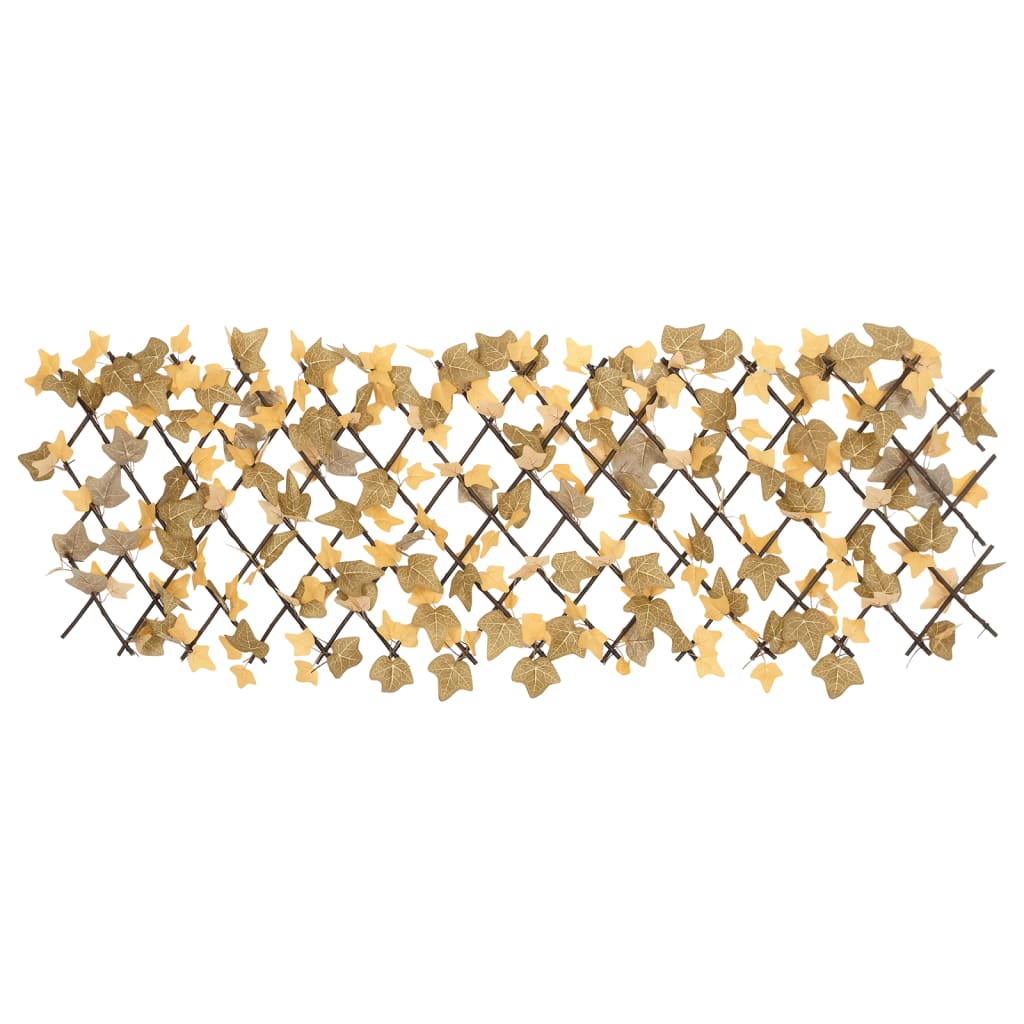 Orange Expandable Artificial Maple Trellis 5pcs 180x60 cm