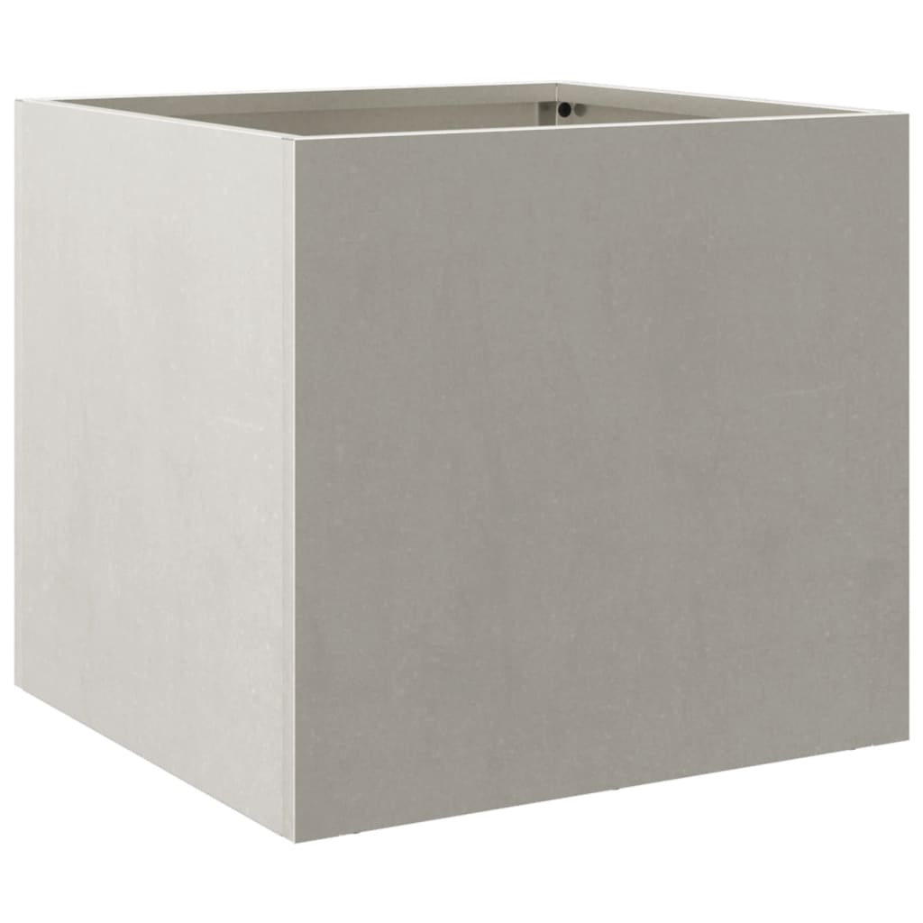 Silver Planter 32x30x29 cm in Stainless Steel