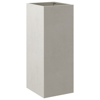 Silver Planter 32x29x75 cm in Stainless Steel