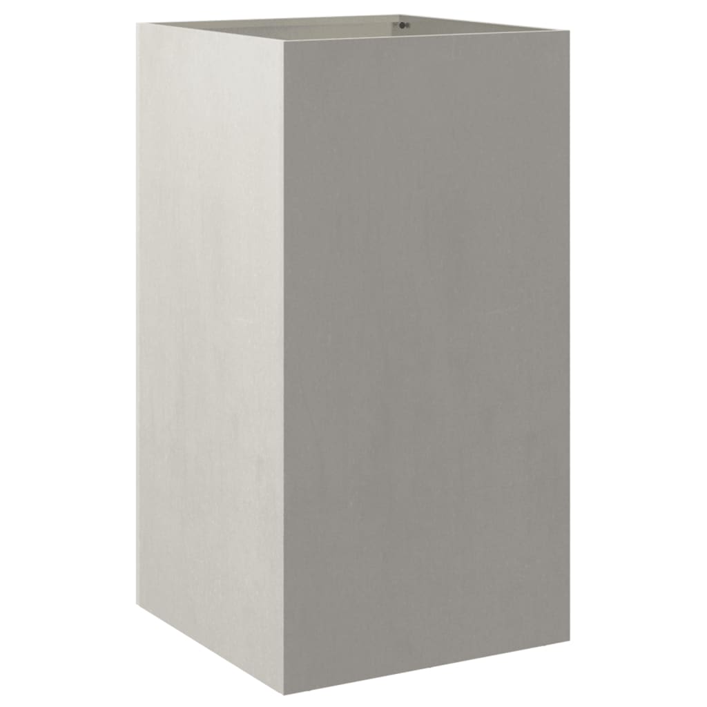 Silver Planter 42x38x75 cm in Stainless Steel