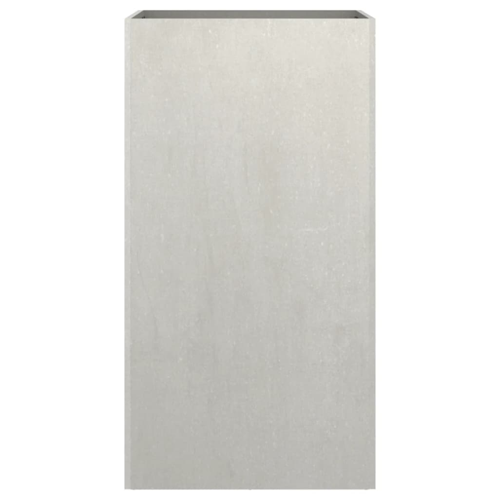 Fioriera Argento 42x38x75 cm in Acciaio Inox