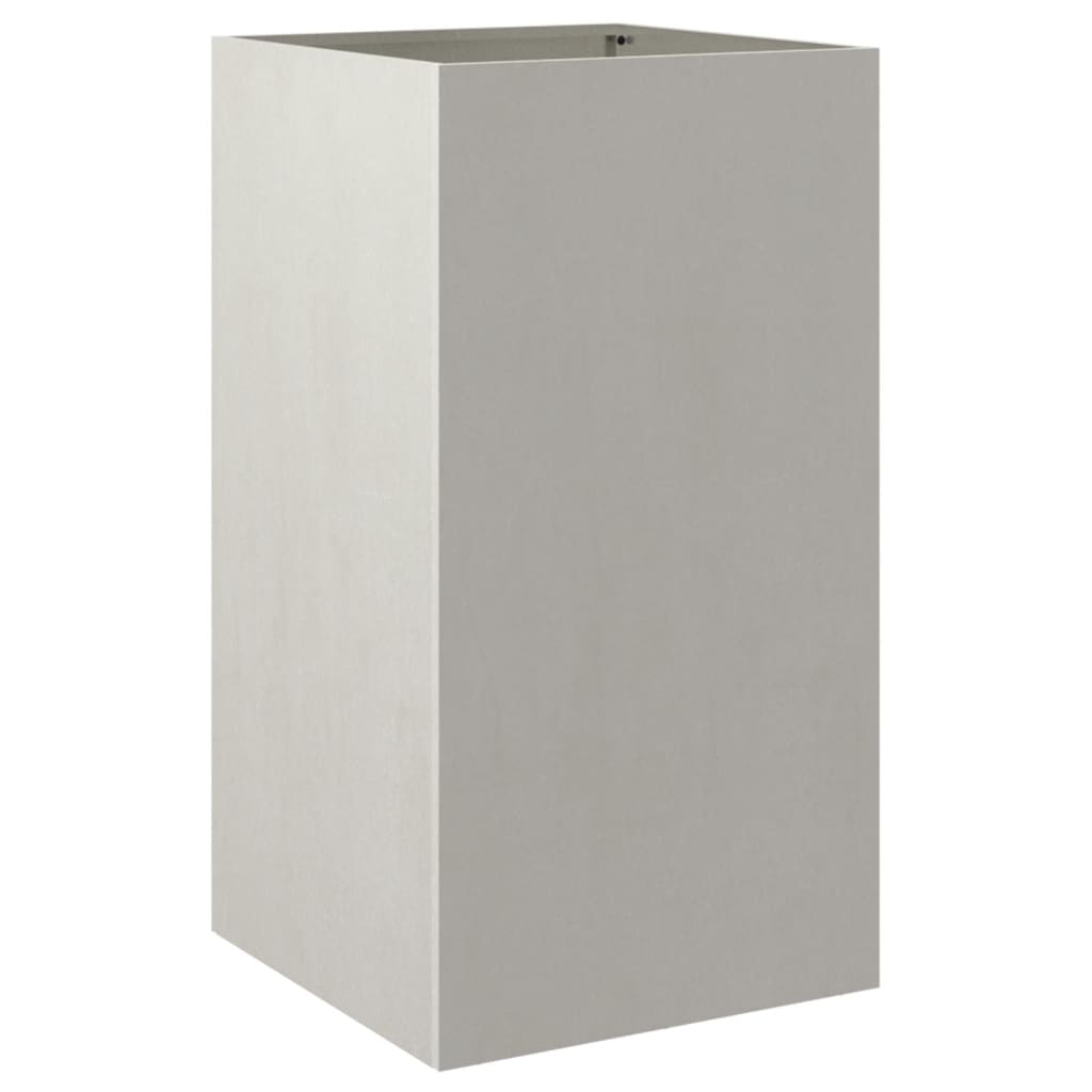 Silver Planter 42x38x75 cm in Stainless Steel