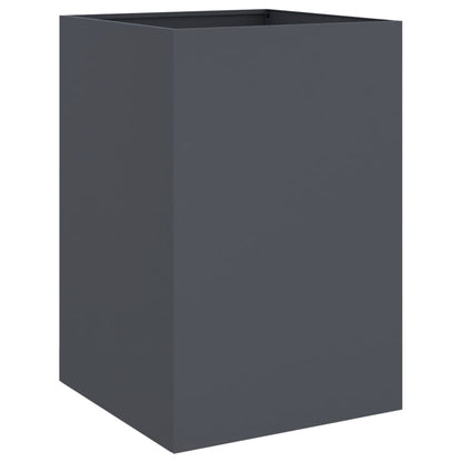 Anthracite Planter 52x48x75 cm in Cold Rolled Steel