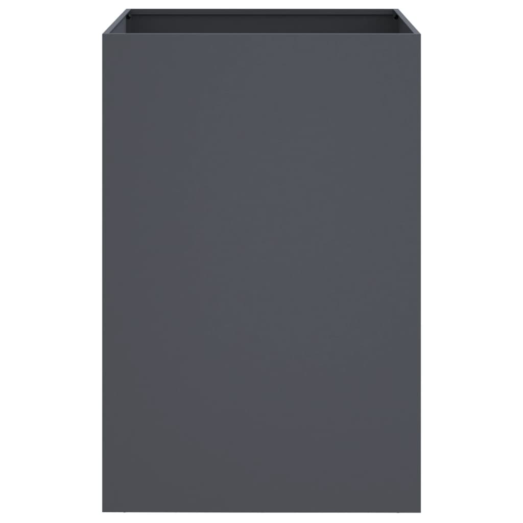 Anthracite Planter 52x48x75 cm in Cold Rolled Steel