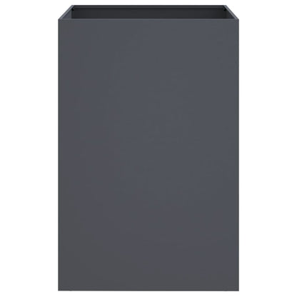 Anthracite Planter 52x48x75 cm in Cold Rolled Steel