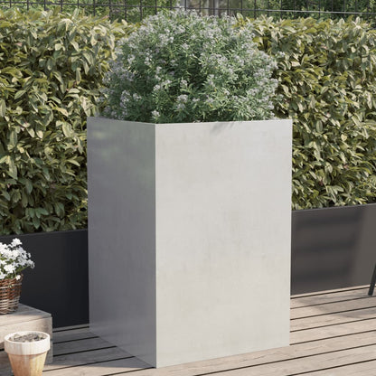 Silver Planter 52x48x75 cm in Stainless Steel