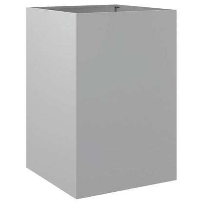Fioriera Argento 52x48x75 cm in Acciaio Zincato