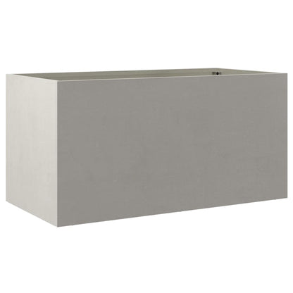Silver Planter 62x30x29 cm in Stainless Steel