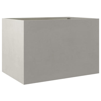 Silver Planter 62x40x39 cm in Stainless Steel