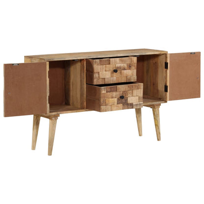 Credenza 110x30x70 cm in Legno Massello di Mango - homemem39
