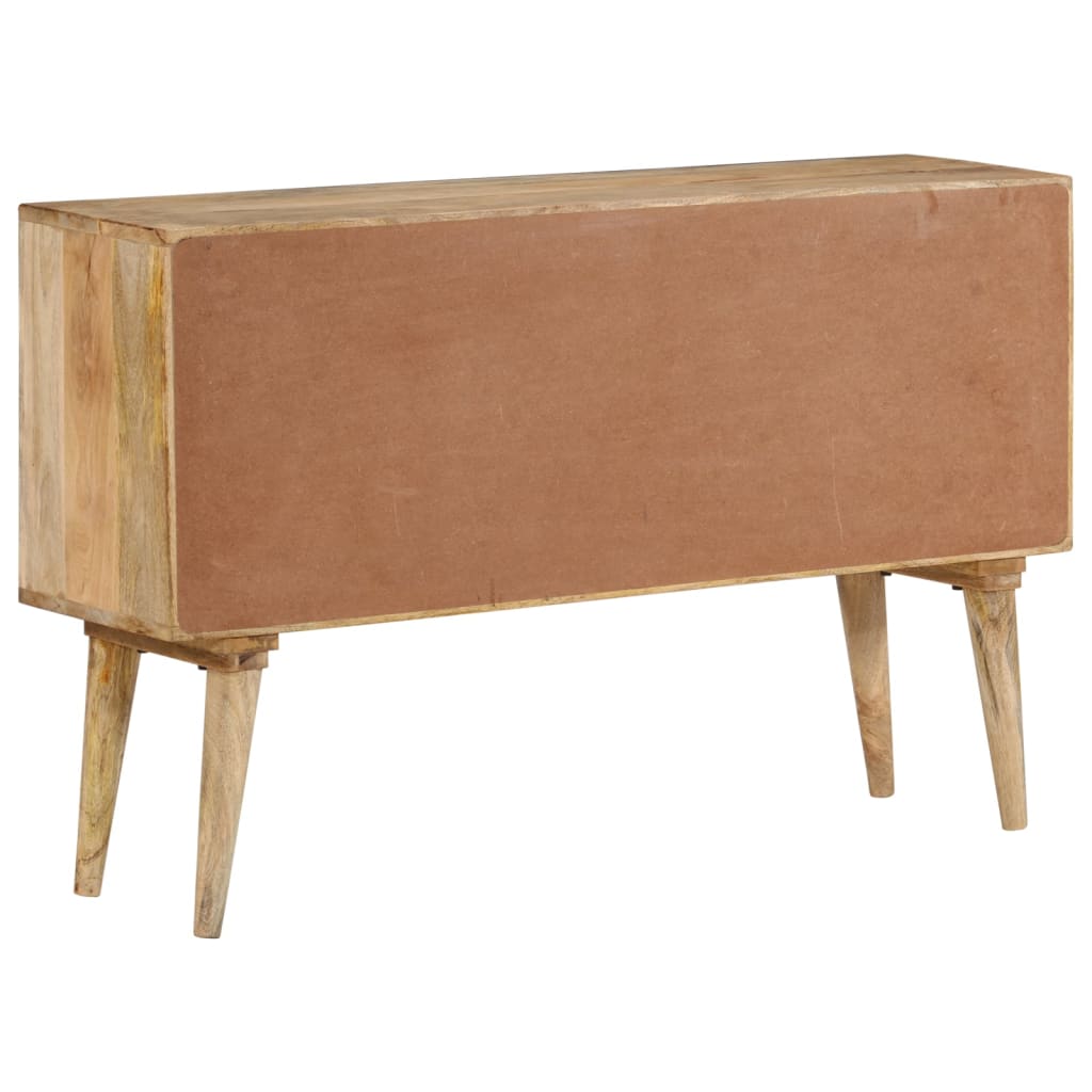 Credenza 110x30x70 cm in Legno Massello di Mango - homemem39