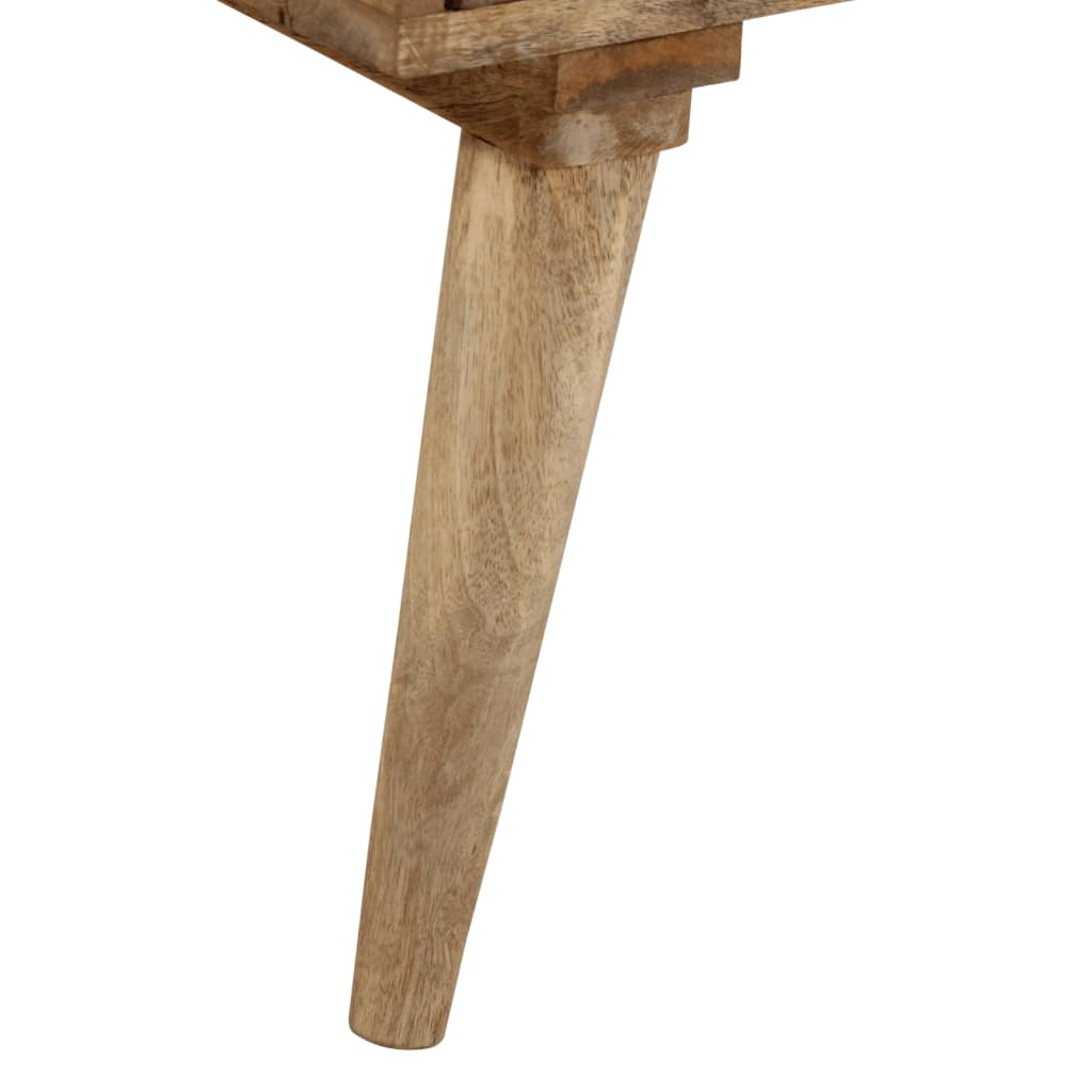 Credenza 110x30x70 cm in Legno Massello di Mango - homemem39