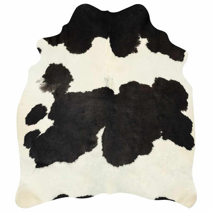 Tappeto in Vera Pelle Bovina Nero e Bianco 180x220 cm - homemem39