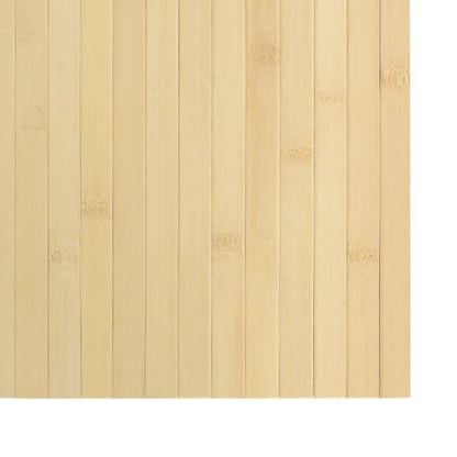 Tappeto Rettangolare Natura Chiaro 60x400 cm in Bambù | homemem39