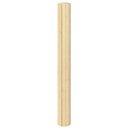Tappeto Rettangolare Natura Chiaro 60x500 cm in Bambù | homemem39