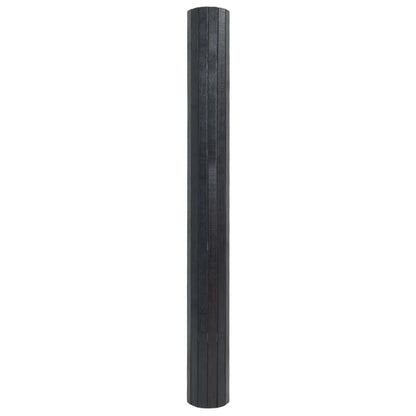 Tappeto Rettangolare Grigio 70x100 cm in Bambù | homemem39