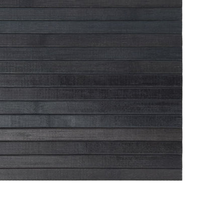Tappeto Rettangolare Grigio 70x100 cm in Bambù | homemem39
