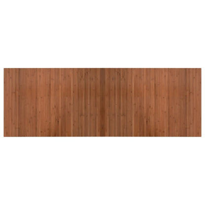 Tappeto Rettangolare Marrone 70x200 cm in Bambù