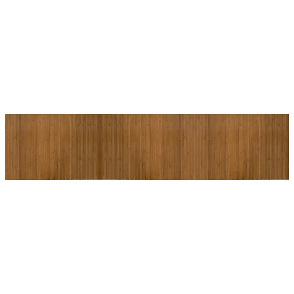 Tappeto Rettangolare Marrone 70x300 cm in Bambù | homemem39