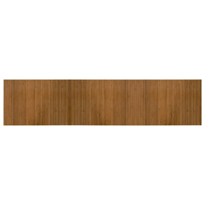 Tappeto Rettangolare Marrone 70x300 cm in Bambù | homemem39