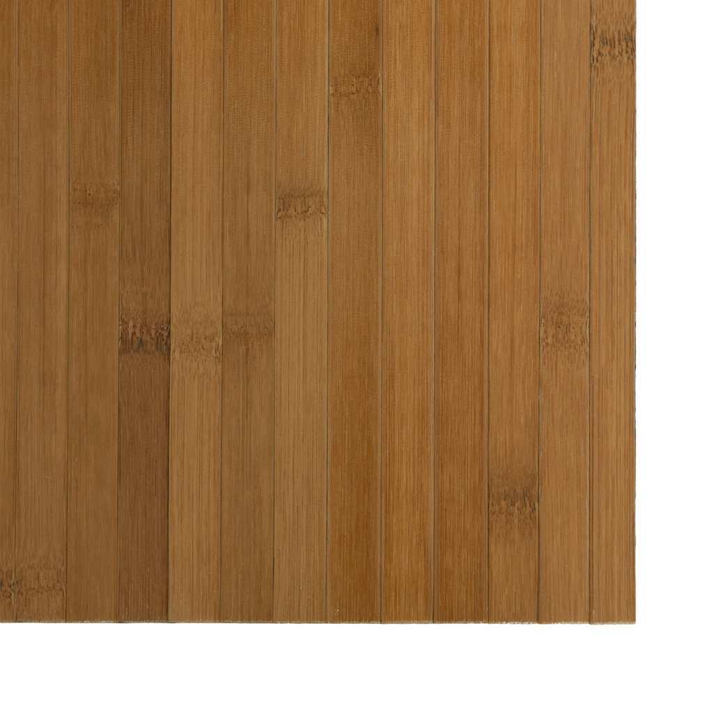 Tappeto Rettangolare Marrone 70x300 cm in Bambù | homemem39