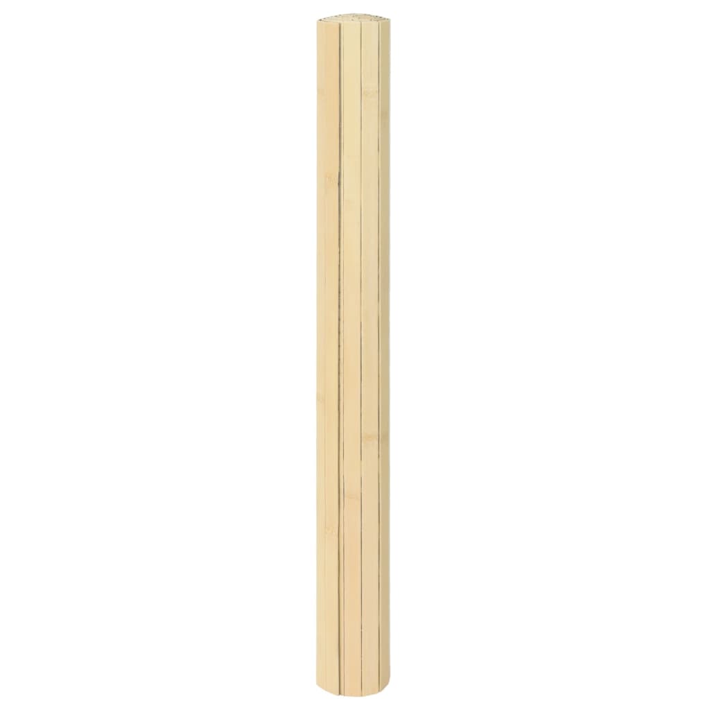 Tappeto Rettangolare Natura Chiaro 70x400 cm in Bambù | homemem39