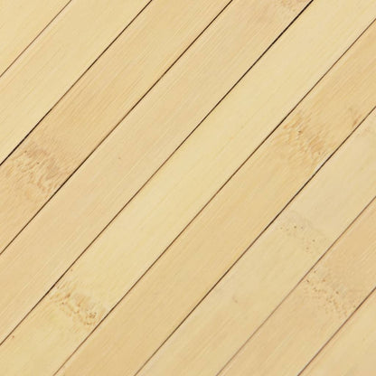 Tappeto Rettangolare Natura Chiaro 70x400 cm in Bambù | homemem39