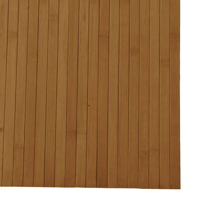 Tappeto Rettangolare Marrone 80x200 cm in Bambù | homemem39