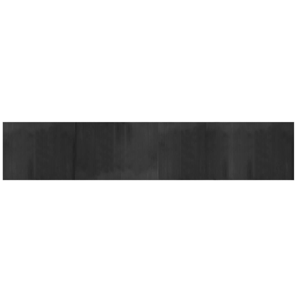 Tappeto Rettangolare Grigio 80x400 cm in Bambù | homemem39