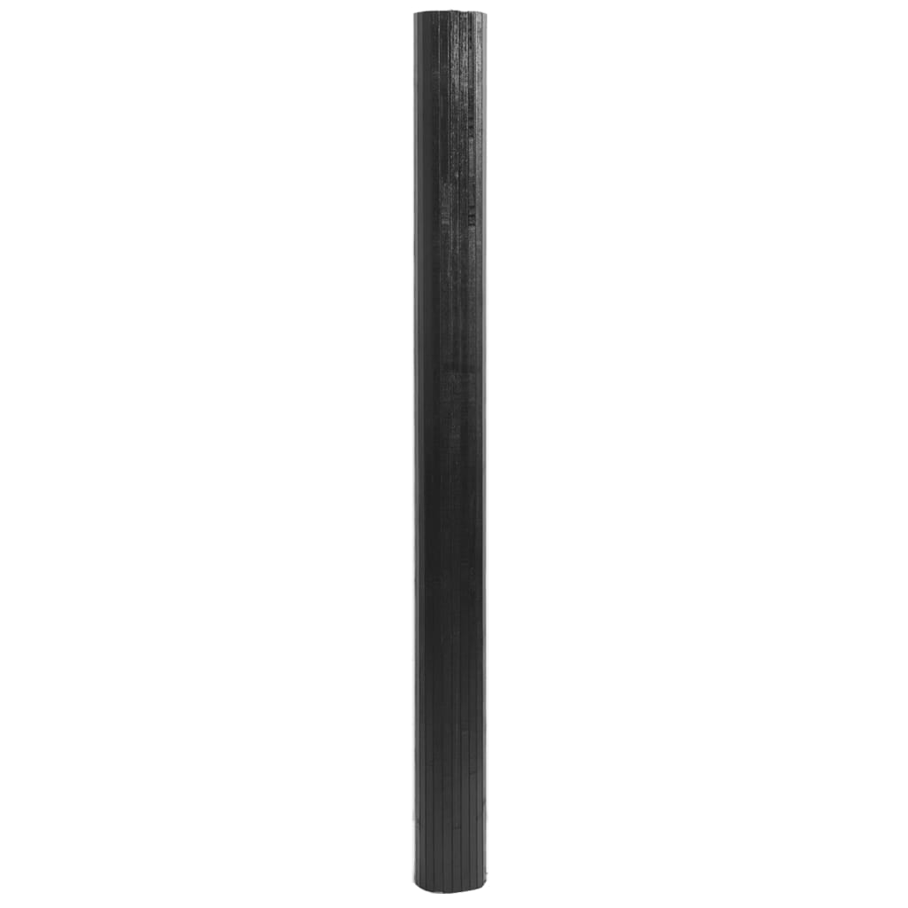 Tappeto Rettangolare Grigio 80x400 cm in Bambù | homemem39