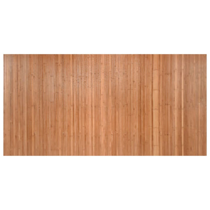 Tappeto Rettangolare Naturale 100x200 cm in Bambù