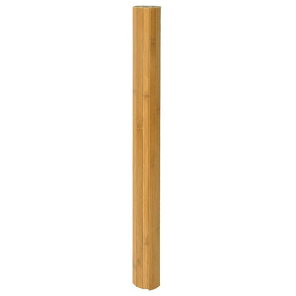 Tappeto Rettangolare Naturale 100x400 cm in Bambù | homemem39