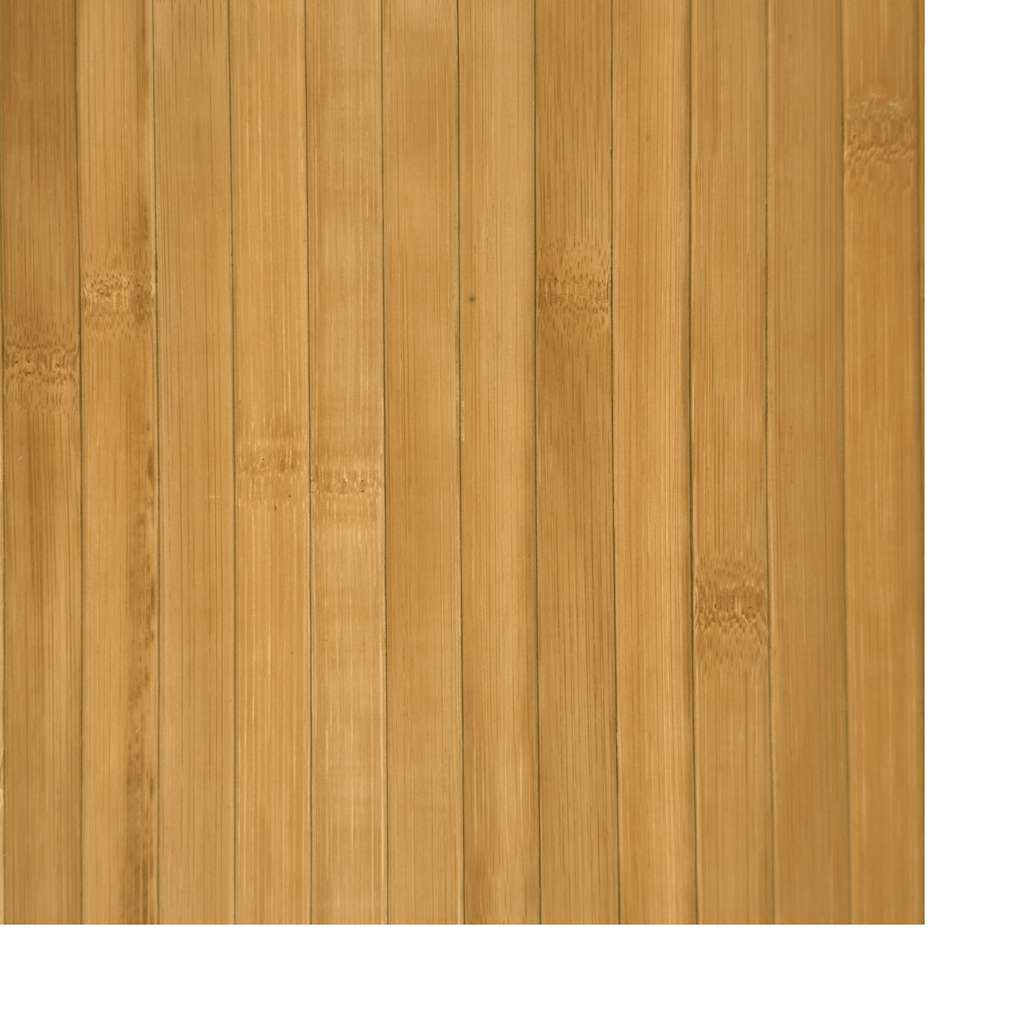 Tappeto Rettangolare Naturale 100x400 cm in Bambù | homemem39