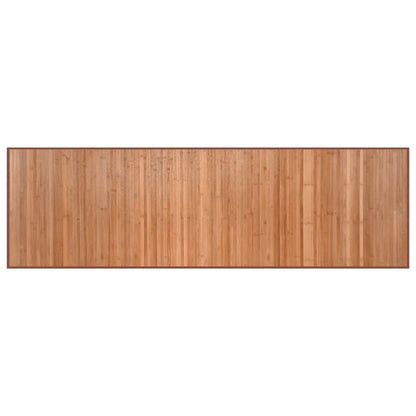 Tappeto Rettangolare Naturale 60x200 cm in Bambù
