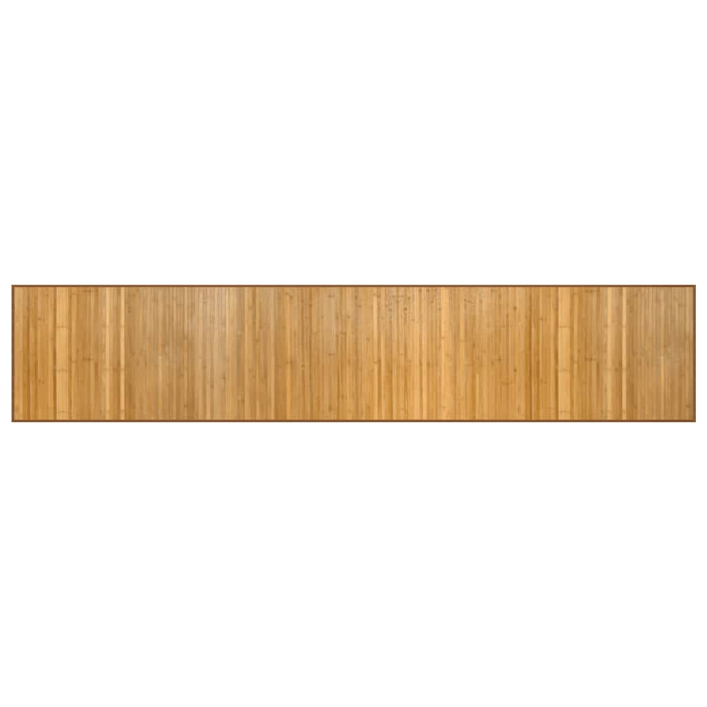 Tappeto Rettangolare Naturale 60x300 cm in Bambù | homemem39