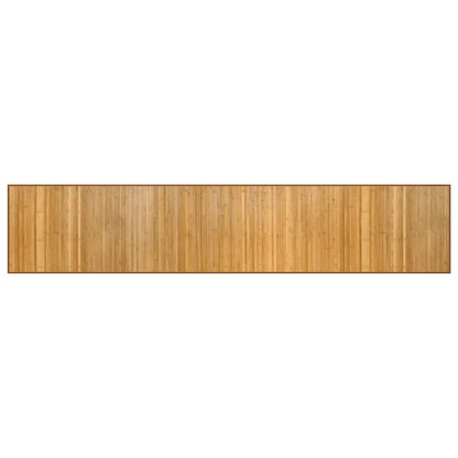 Tappeto Rettangolare Naturale 60x300 cm in Bambù | homemem39