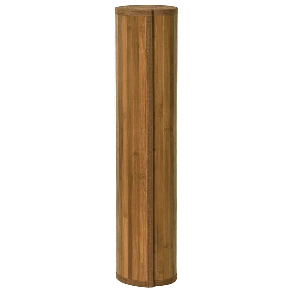 Tappeto Rettangolare Marrone 60x300 cm in Bambù | homemem39