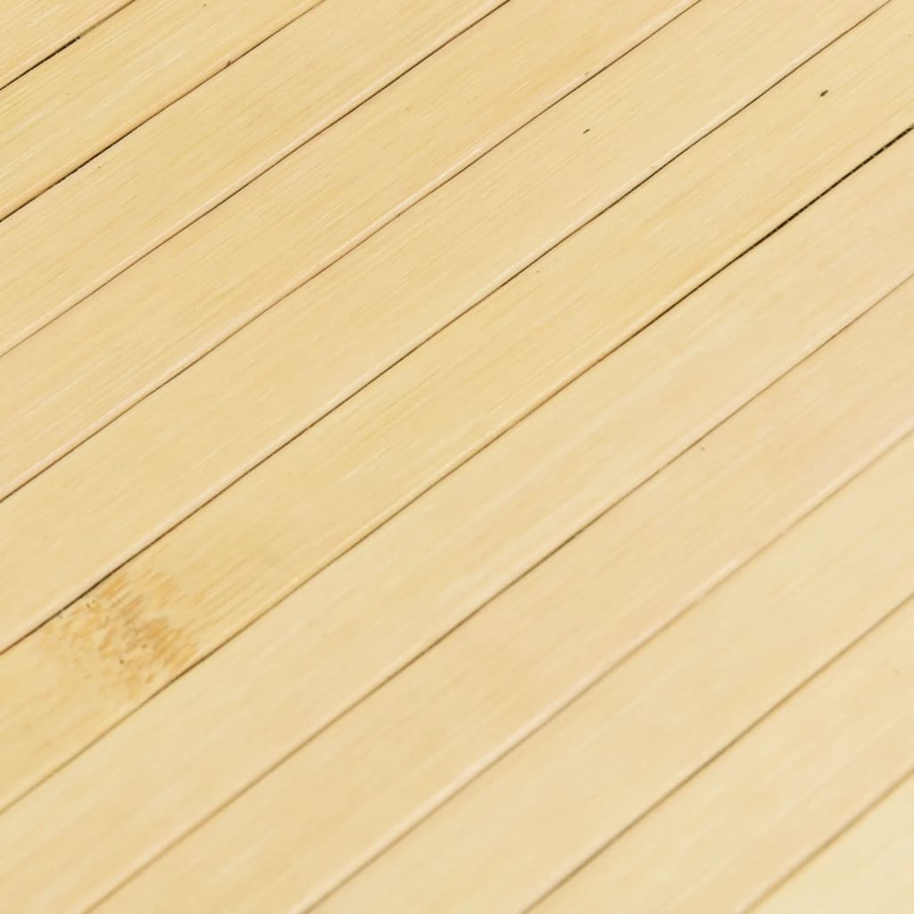 Tappeto Rettangolare Natura Chiaro 60x300 cm in Bambù | homemem39