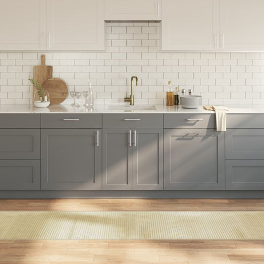 Tappeto Rettangolare Natura Chiaro 60x300 cm in Bambù - homemem39