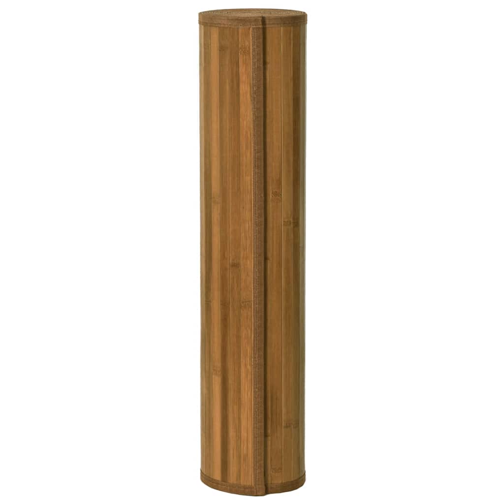 Tappeto Rettangolare Marrone 60x400 cm in Bambù | homemem39