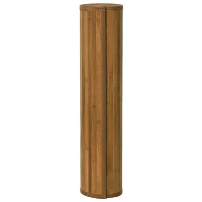 Tappeto Rettangolare Marrone 60x400 cm in Bambù | homemem39