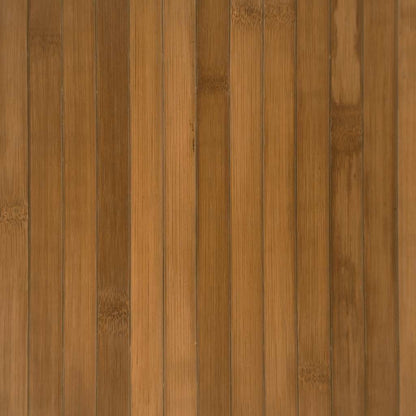 Tappeto Rettangolare Marrone 100x300 cm in Bambù | homemem39