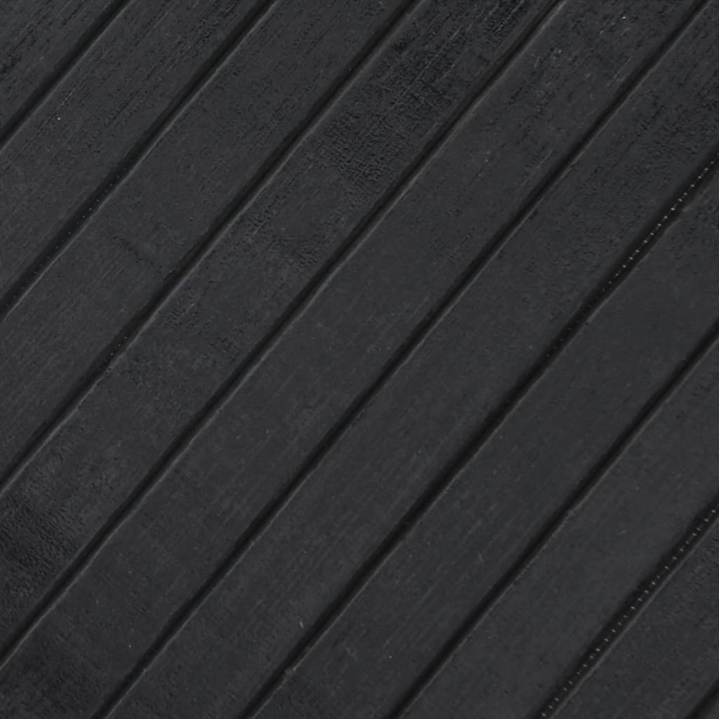 Tappeto Rettangolare Grigio 100x400 cm in Bambù | homemem39