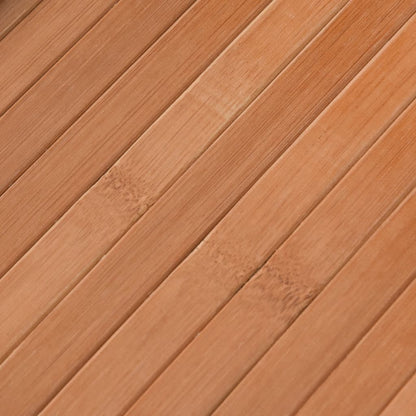 Tappeto Rotondo Naturale 60 cm in Bambù | homemem39