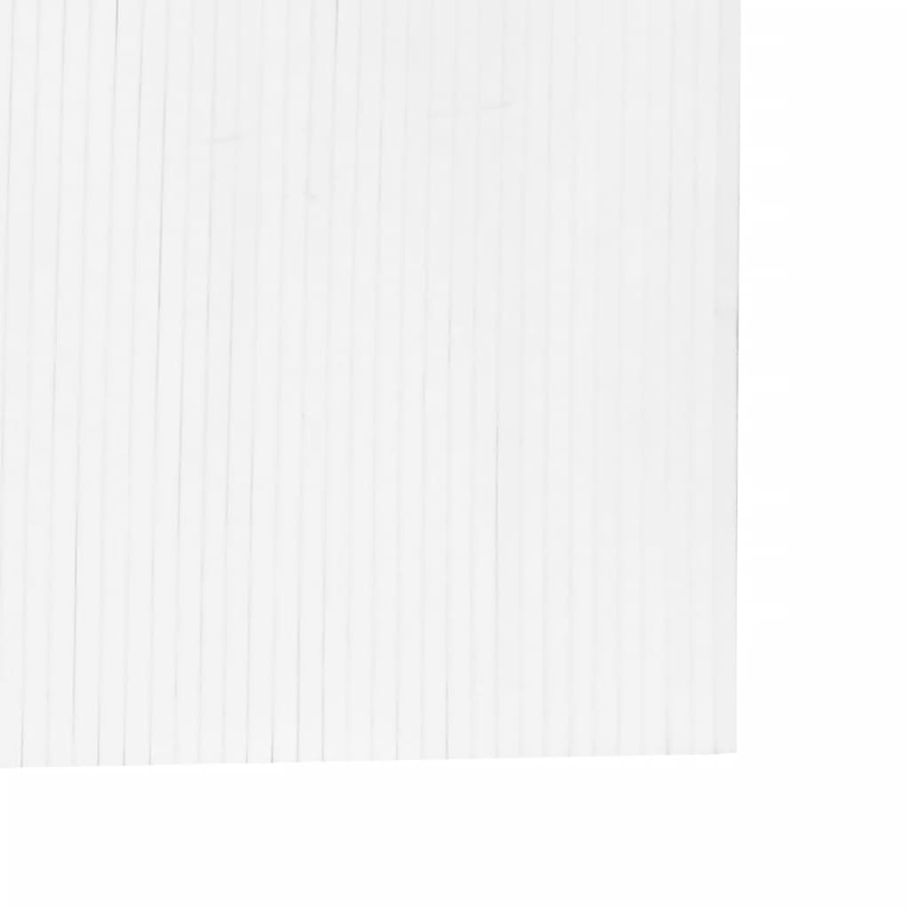 Divisorio Ambienti Bianco 165x400 cm in Bambù - homemem39