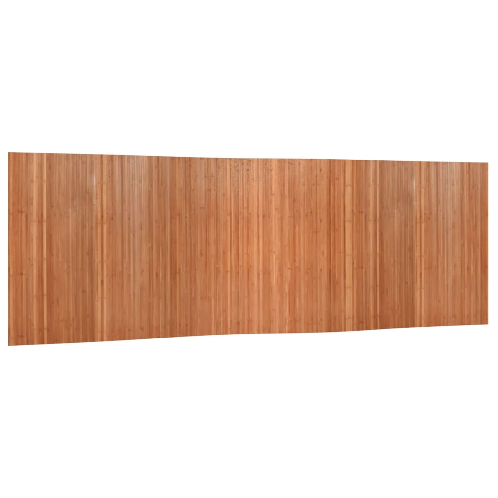 Brown Room Divider 165x600 cm in Bamboo