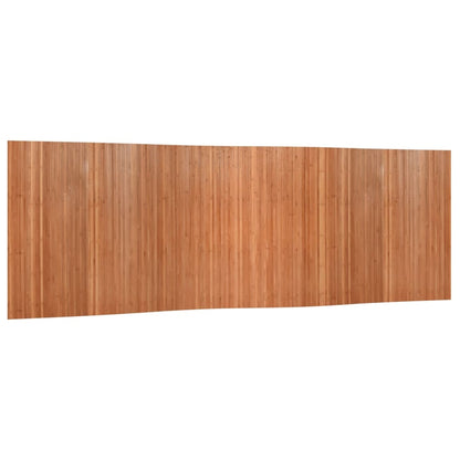 Brown Room Divider 165x600 cm in Bamboo