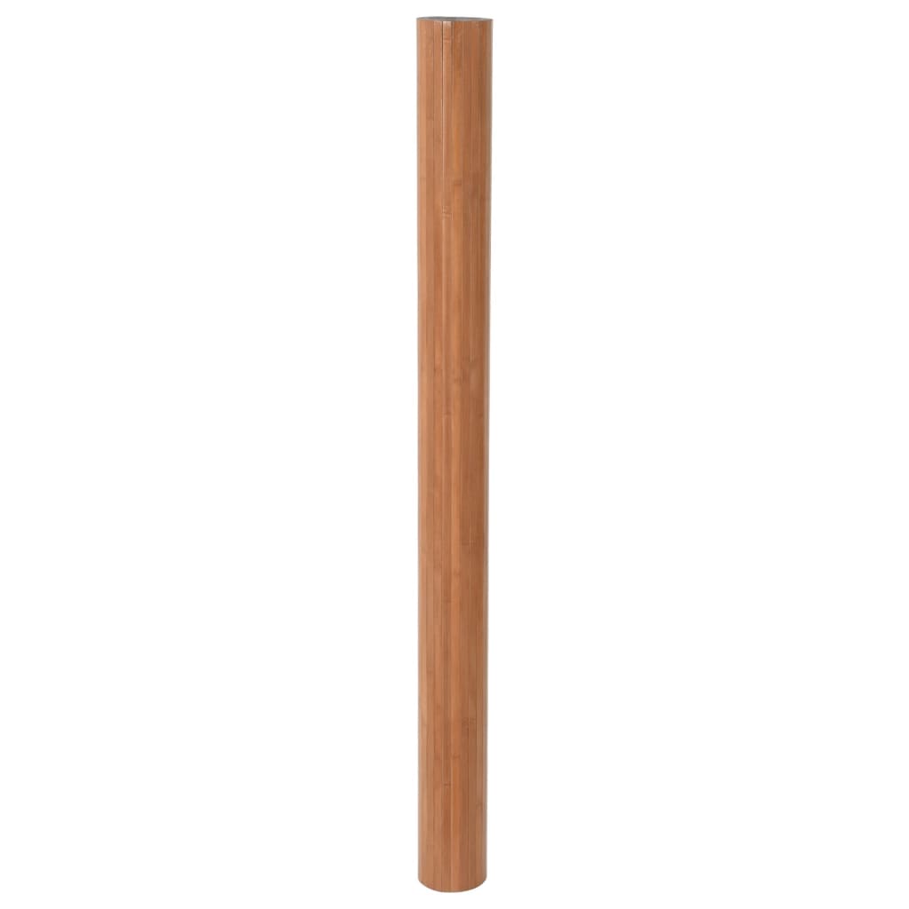 Brown Room Divider 165x600 cm in Bamboo