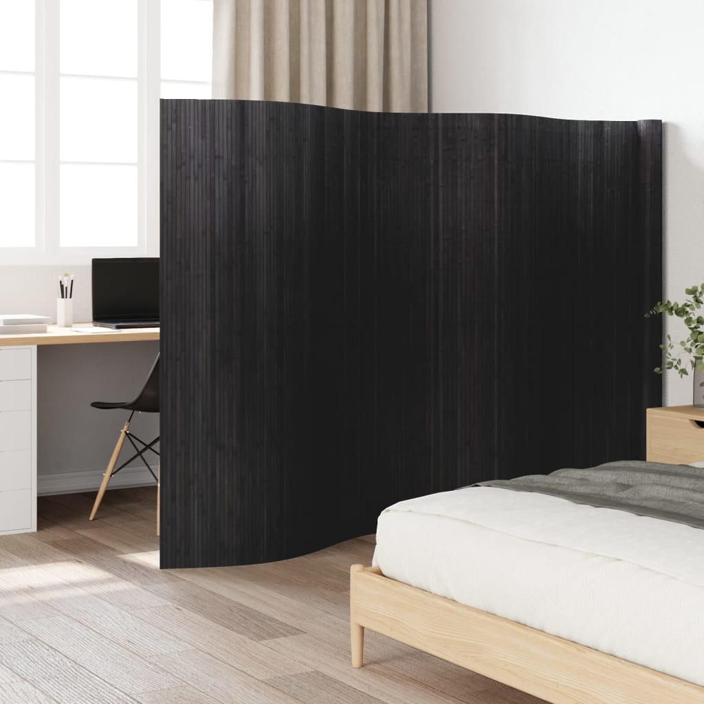 Gray Room Divider 165x600 cm in Bamboo