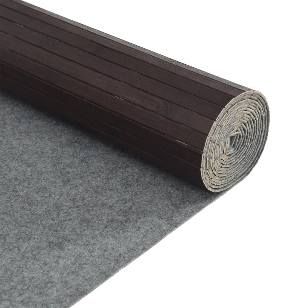 Divisorio Ambienti Marrone Scuro Larghezza 600 cm Altezza 165 cm in Bambù | homemem39